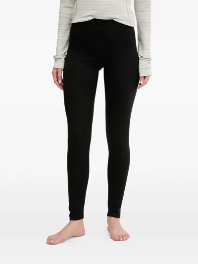 Icebreaker Logo Leggings In Black