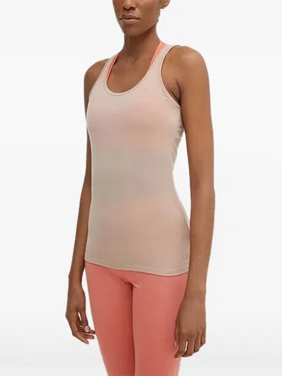 Icebreaker 엠보스드 로고 탱크 탑 In Gray