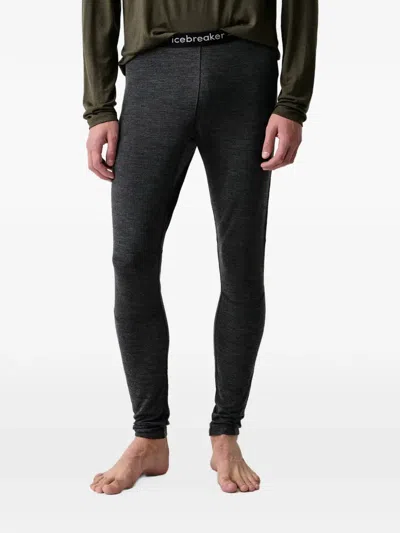 Icebreaker Logo-waistband Leggings In Grau