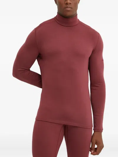 Icebreaker Long-sleeve Top In Burgundy