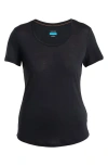 Icebreaker Lyocell & Merino Blend 125 Cool-lite Sphere T-shirt In Blue