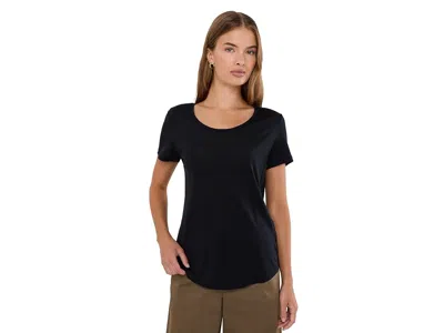 Icebreaker Merino 125 Cool-litetm Sphere Short Sleeve Scoop T-shirts Women's Clothing Black: Xs, Lyocell/tencel