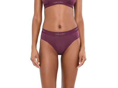 Icebreaker Merino 125 Cool-litetm Sprite Hipster Women's Underwear Dark Berry: Xl