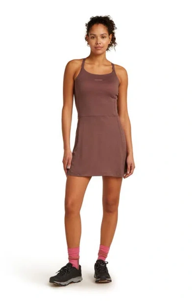 Icebreaker Merino 150 Active Dress In Brown