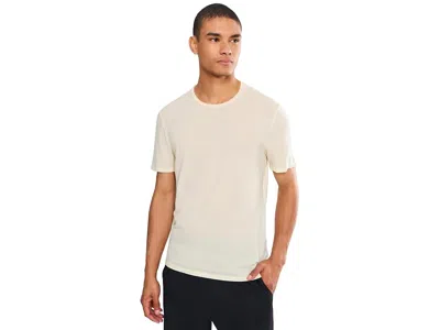 Icebreaker Merino 150 Anatomica Short Sleeve Crewe Men's Clothing Undyed: Lg, Elastane/nylon/wool
