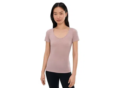 Icebreaker Merino 150 Siren Short Sleeve Sweetheart In Pink