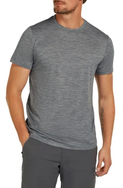 Icebreaker Merino 150 Tech Lite Iii Short Sleeve T-shirt In Gray