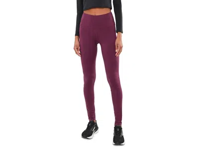 Icebreaker Merino 200 Oasis High Rise Leggings Women's Underwear Dark Berry: Md