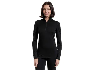 Icebreaker Merino 200 Oasis Long Sleeve Half Zip In Black