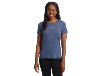 Icebreaker Merino Blend 125 Cool-litetm Speed Short Sleeve T-shirts In Blue
