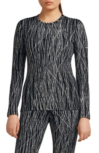 Icebreaker Merino Wool 260 Vertex Crewneck Top In Multi