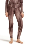 Icebreaker Merino Wool 260 Vertex Leggings In Brown