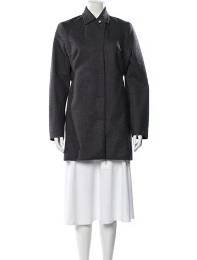 Pre-owned Icebreaker Merino Wool Jacket In Gray