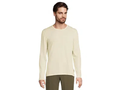 Icebreaker Oasis Mid-weight Merino Long Sleeve Crewe Men's Long Sleeve Pullover Undyed: Lg, Wool