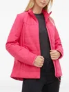 Icebreaker Quilted Zip-up Jacket In Pink