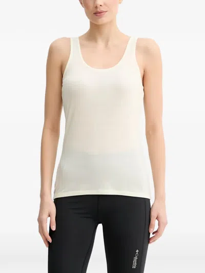 Icebreaker Siren Logo-print Tank Top In White
