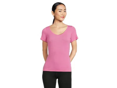 Icebreaker Siren Short Sleeve Sweetheart In Pink