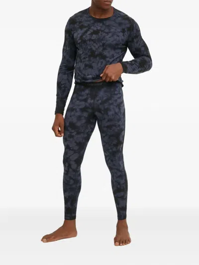 Icebreaker Tie-dye Leggings In Blue