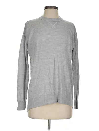 Pre-owned Icebreaker Turtleneck Sweater In Gray