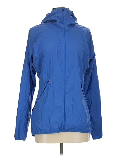 Pre-owned Icebreaker Windbreaker Jacket In Blue