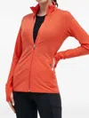 Icebreaker Zip-fastening Sweatshirt In Orange