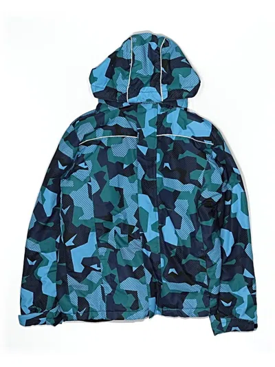 Pre-owned Iceburg Kids' Windbreaker Jacket In Blue