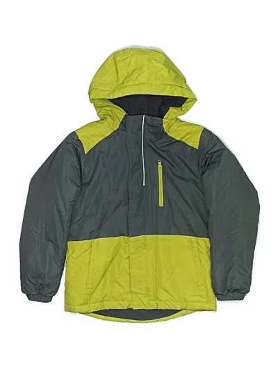 Pre-owned Iceburg Kids' Windbreaker Jacket In Green