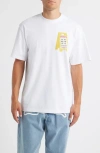 Icecream Aisle Closed Graphic T-shirt In White