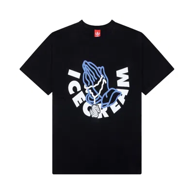 Pre-owned Icecream And Then You Pray For Me Short-sleeve Tee 'black' | Men's Size Xxl