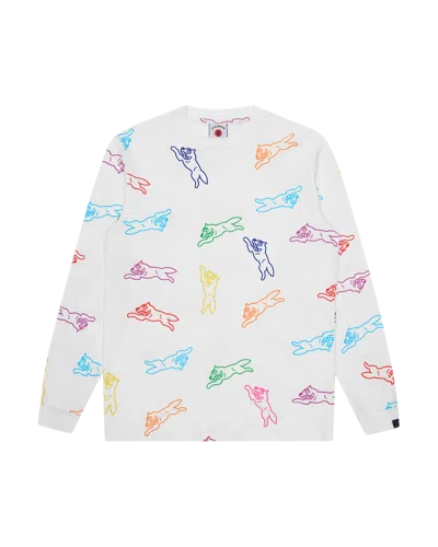 Icecream Kids' A/o Running Dog Ls T-shirt In Multi