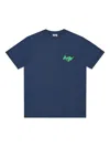Icecream Apple-print T-shirt In Blue
