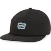 Icecream Arctic Cotton Twill Baseball Cap In Black