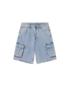Icecream Barrels Jean Shorts In Blue