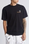 Shop Icecream Baudelaire Graphic T-shirt In Black