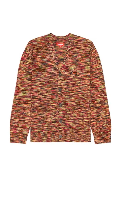 Icecream Big Block Cardigan In 멀티