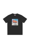 Icecream Billboard Graphic T-shirt In Black