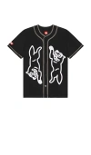 Icecream Betts Short Sleeve Button Up Shirt In Black