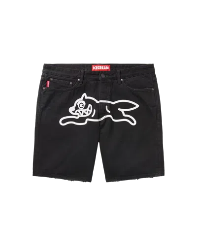 Icecream Kids' Black Dog Jean Shorts