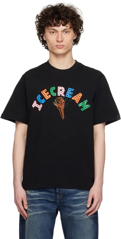 Icecream Black ' Cone' T-shirt