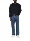 Icecream Belt Loop Jeans In Blue