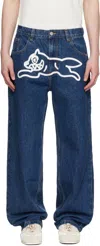 Icecream Blue Running Dog Double Scoop Jeans In Mid Wash Blue