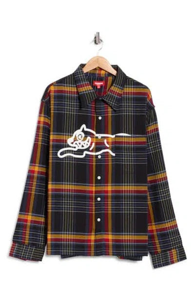 Icecream Bobby Running Dog Button-up Shirt In Multi