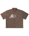 Icecream Boost Ss Woven In Brown