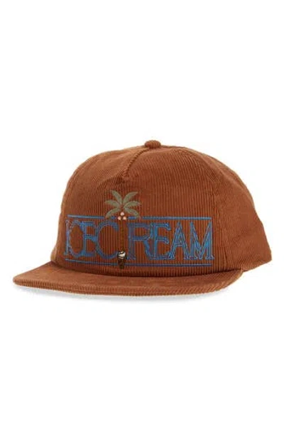 Icecream Breezy Snapback Baseball Cap