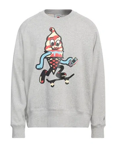 Icecream By Billionaire Boys Club Man Sweatshirt Grey Size Xl Cotton