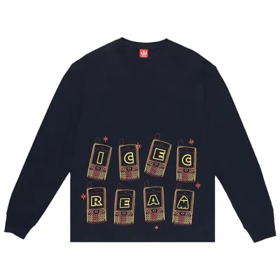 Pre-owned Icecream Call My Bluff Long-sleeve T-shirt 'black' | Men's Size S