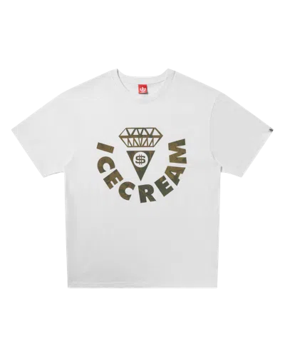 Icecream Kids' Camo Diamond Ss Tee In White