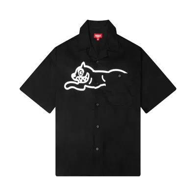 Pre-owned Icecream Camper Short-sleeve Woven Shirt 'black' | Men's Size S