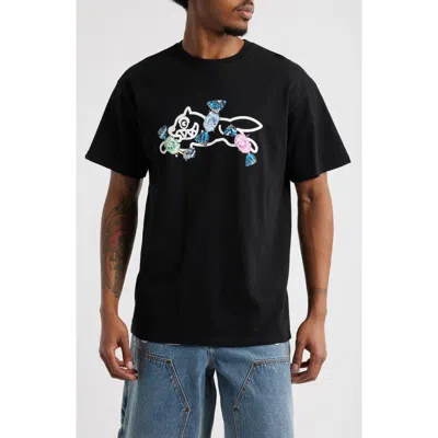 Icecream Candy Graphic T-shirt In Black
