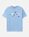 Icecream Candy Short Sleeve T-shirt In Blue